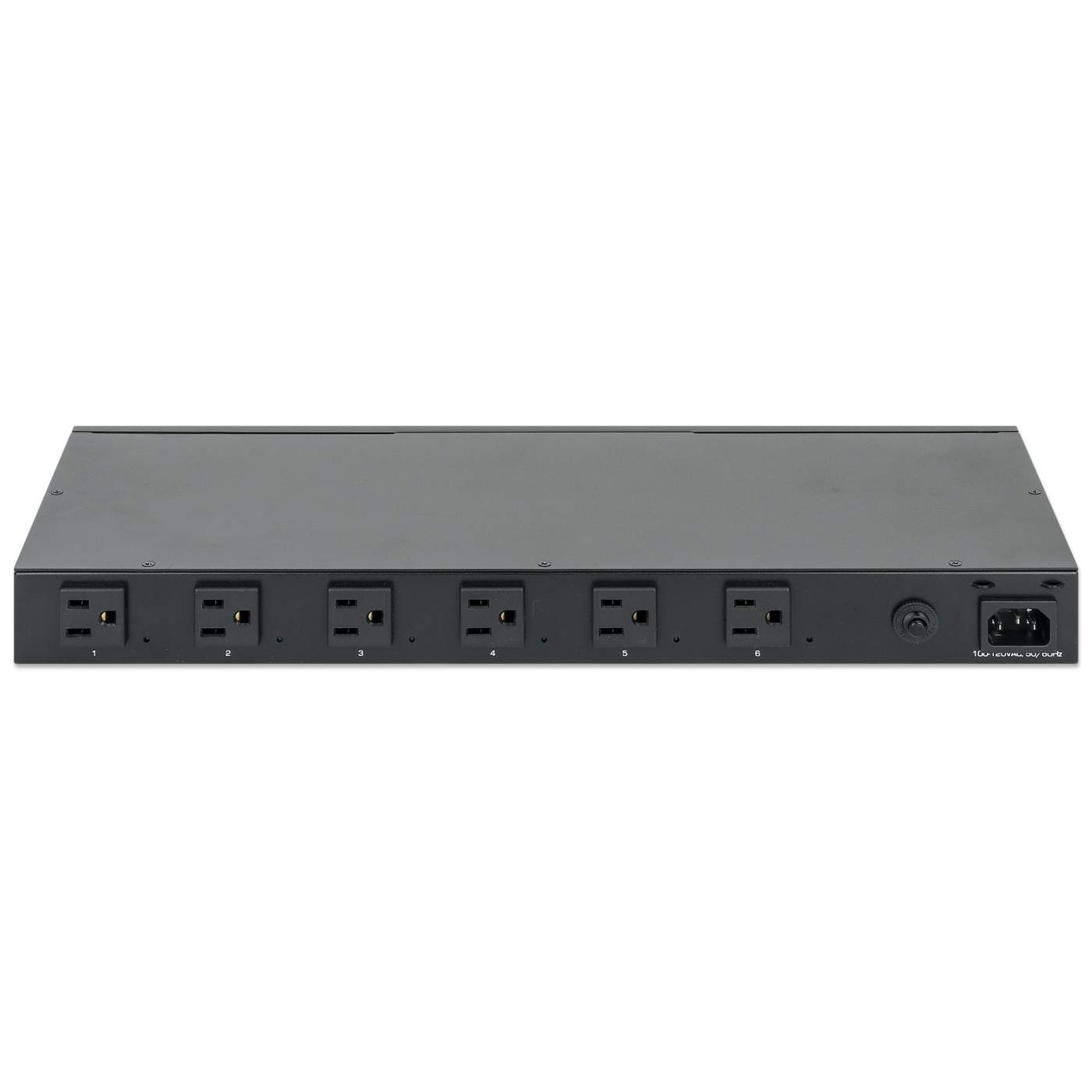 19" 1U Rackmount 6-Outlet Smart PDU / Surge Protector Image 4