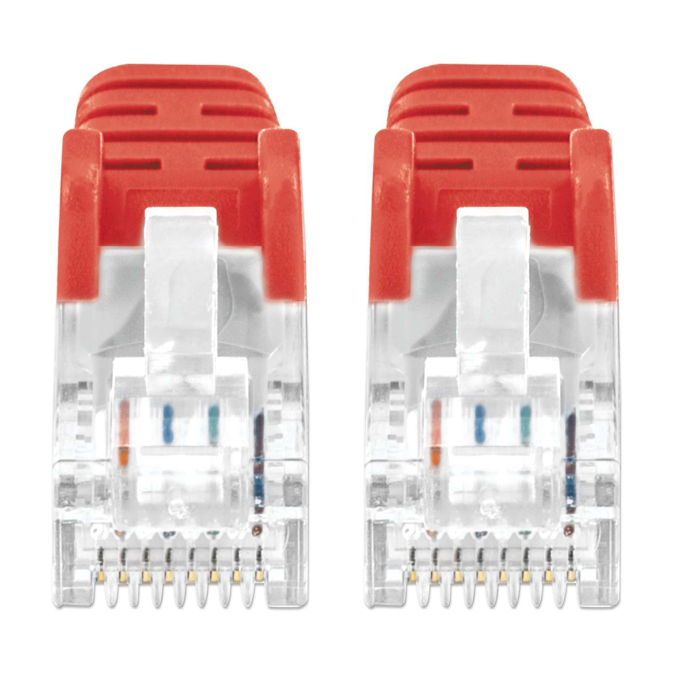 Cat6 U/UTP Slim Network Patch Cable, 1 ft., Red Image 3