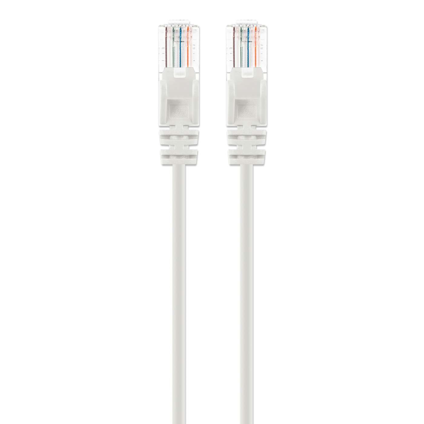 Cat6a U/UTP Slim Network Patch Cable, 0.5 ft., White Image 4