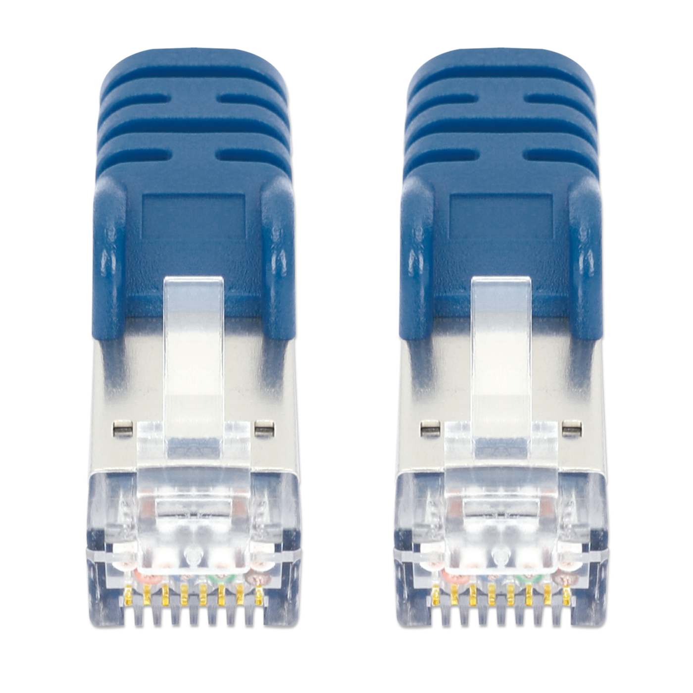 Cat8.1 S/FTP Network Patch Cable, 1 ft., Blue Image 3