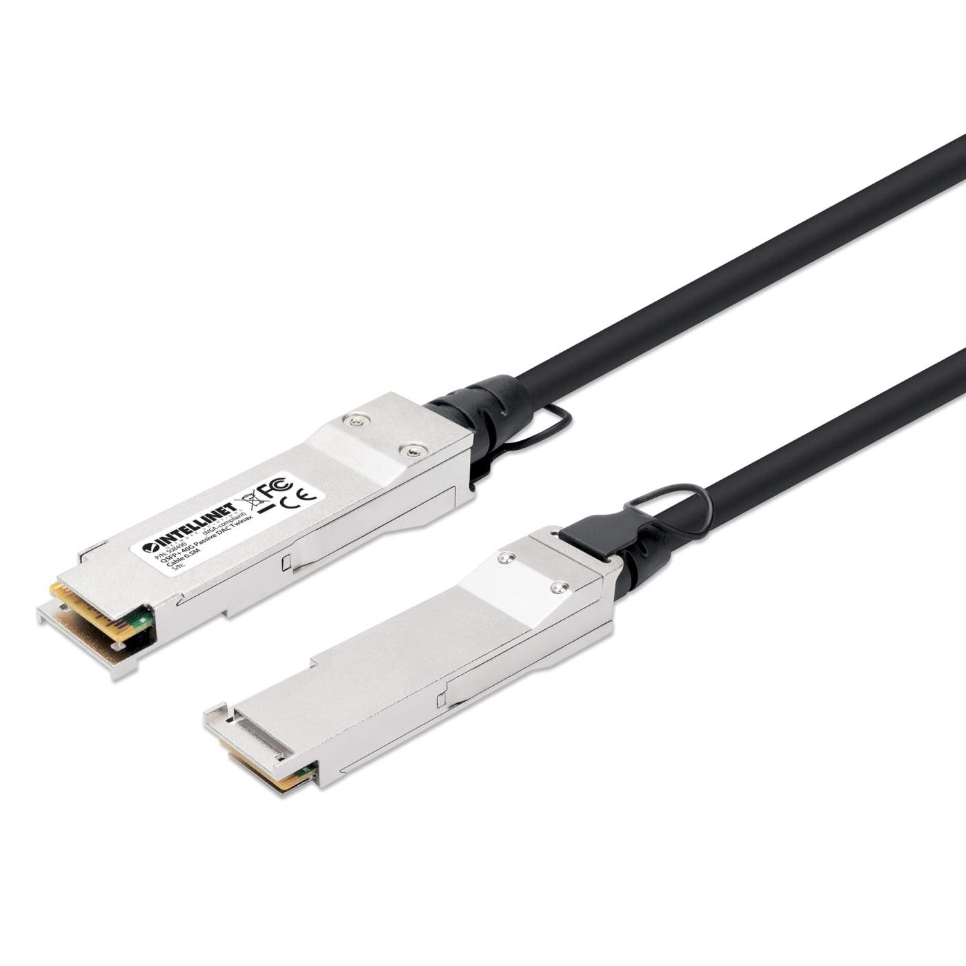 StarTech.com QSFP+ DAC Twnax ケーブル 7m MSA準拠 40GbE アクティブダイレクトアタッチケーブル Mini-GBICケーブル QSFP40GAC7M z2zed1b DAC Twinaxブレークアウトケーブル／2m／MSAアンコード／銅線