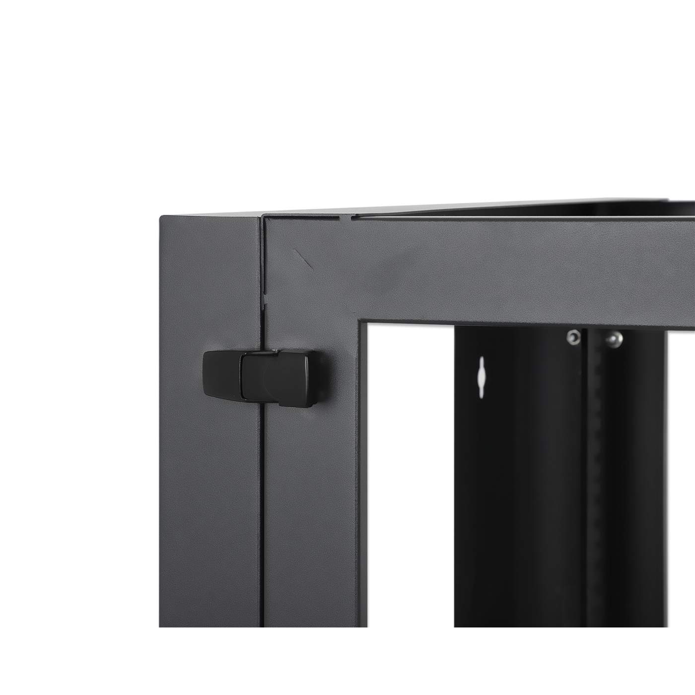 19" Wall Mount 4-Post Open Frame Network Rack, 12U Image 6