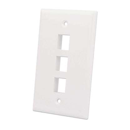 3-Outlet Keystone Wall Plate Image 1