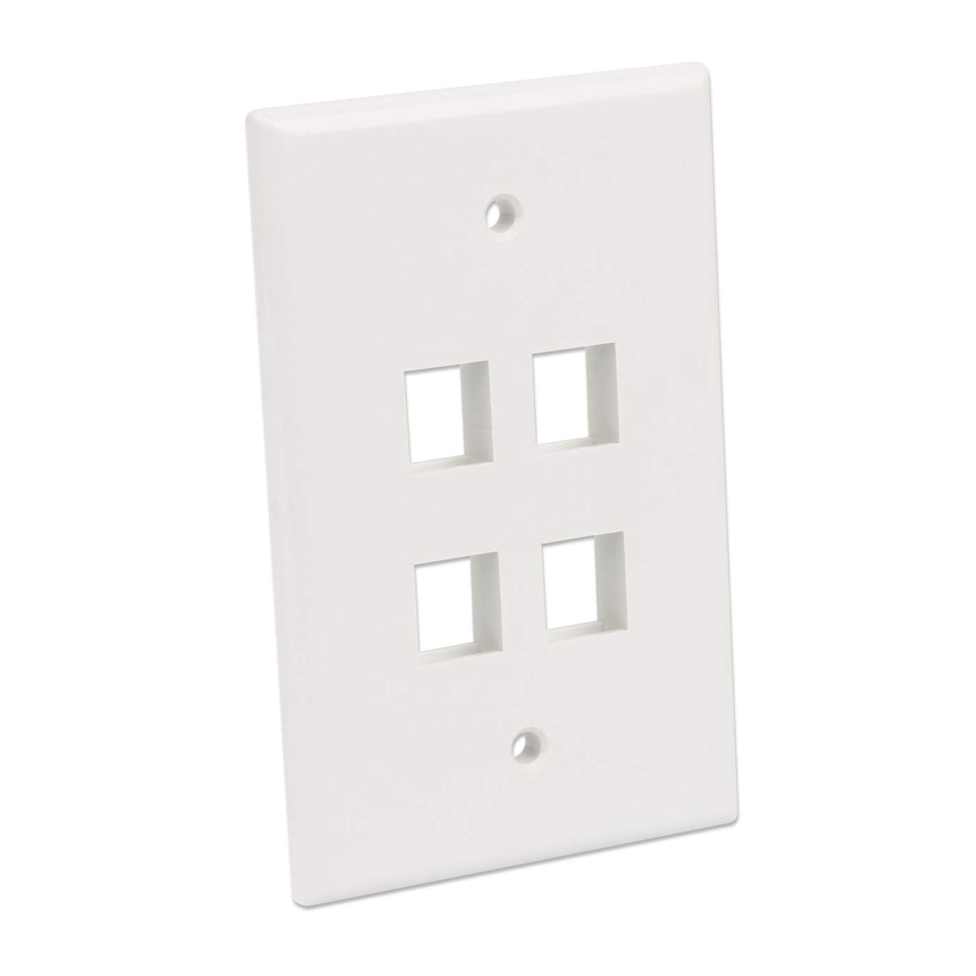 4-Outlet Oversized Keystone Wall Plate Image 3