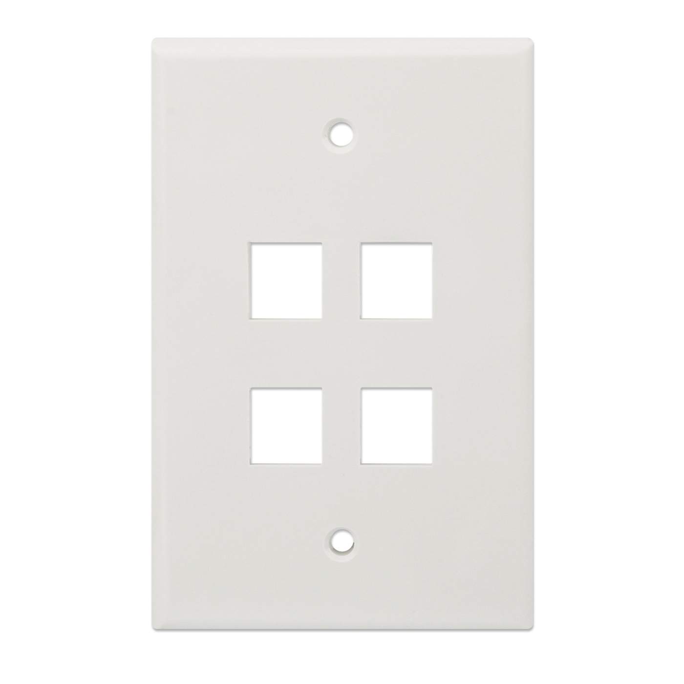 4-Outlet Oversized Keystone Wall Plate Image 4