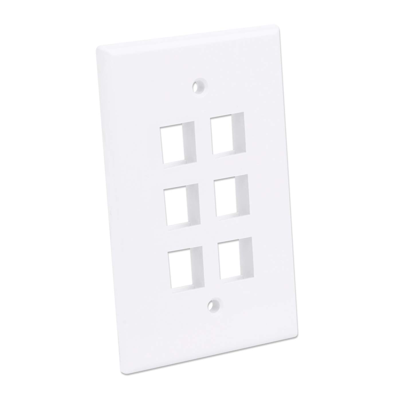 6-Outlet Oversized Keystone Wall Plate Image 3