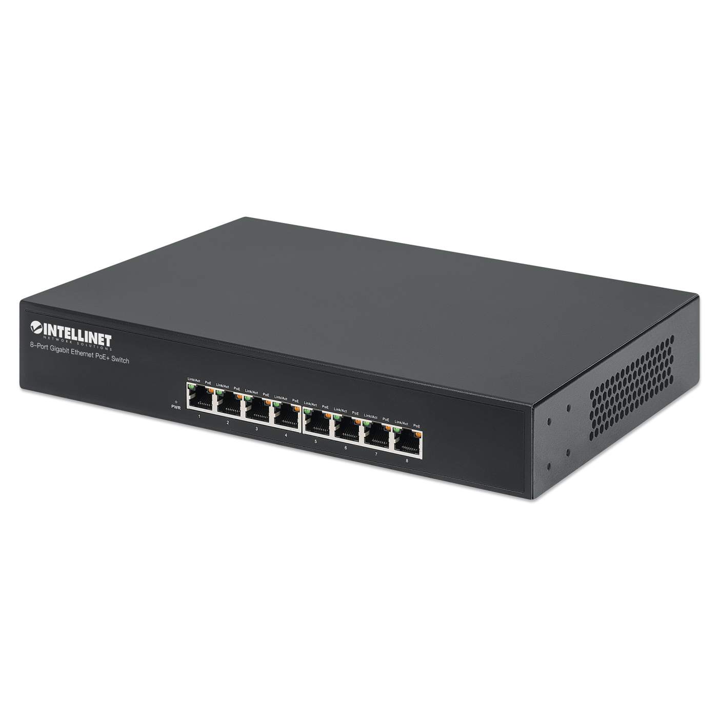 Intellinet - 560641 - 8 Port PoE+ Gigabit Switch