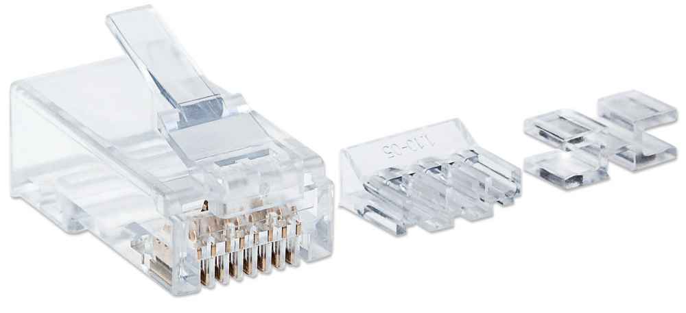 80-Pack Cat6 RJ45 Modular Plugs Pro Line (790536)