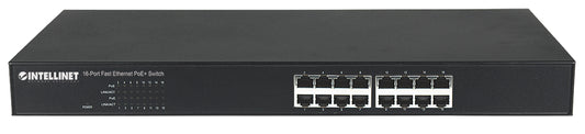 16-Port Fast Ethernet PoE+ Switch (Refurbished)