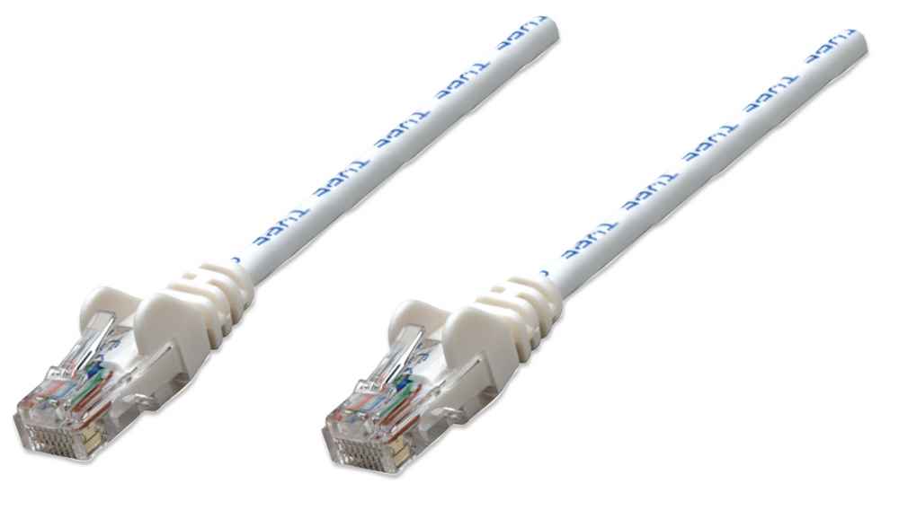 Câbles réseau INTELLINET Cable RJ45 cat 5E 1m Gris