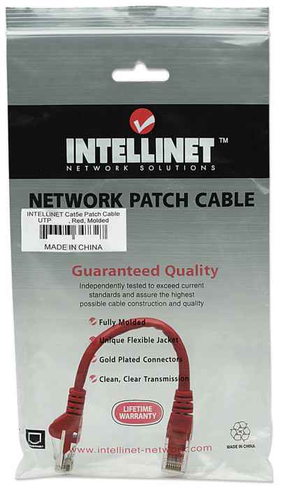 Network Cable, Cat5e, UTP Packaging Image 2