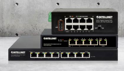Network Switches and Power over Ethernet Switches by Intellinet