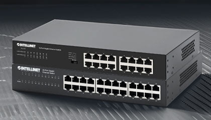 Network Switches and Power over Ethernet Switches by Intellinet