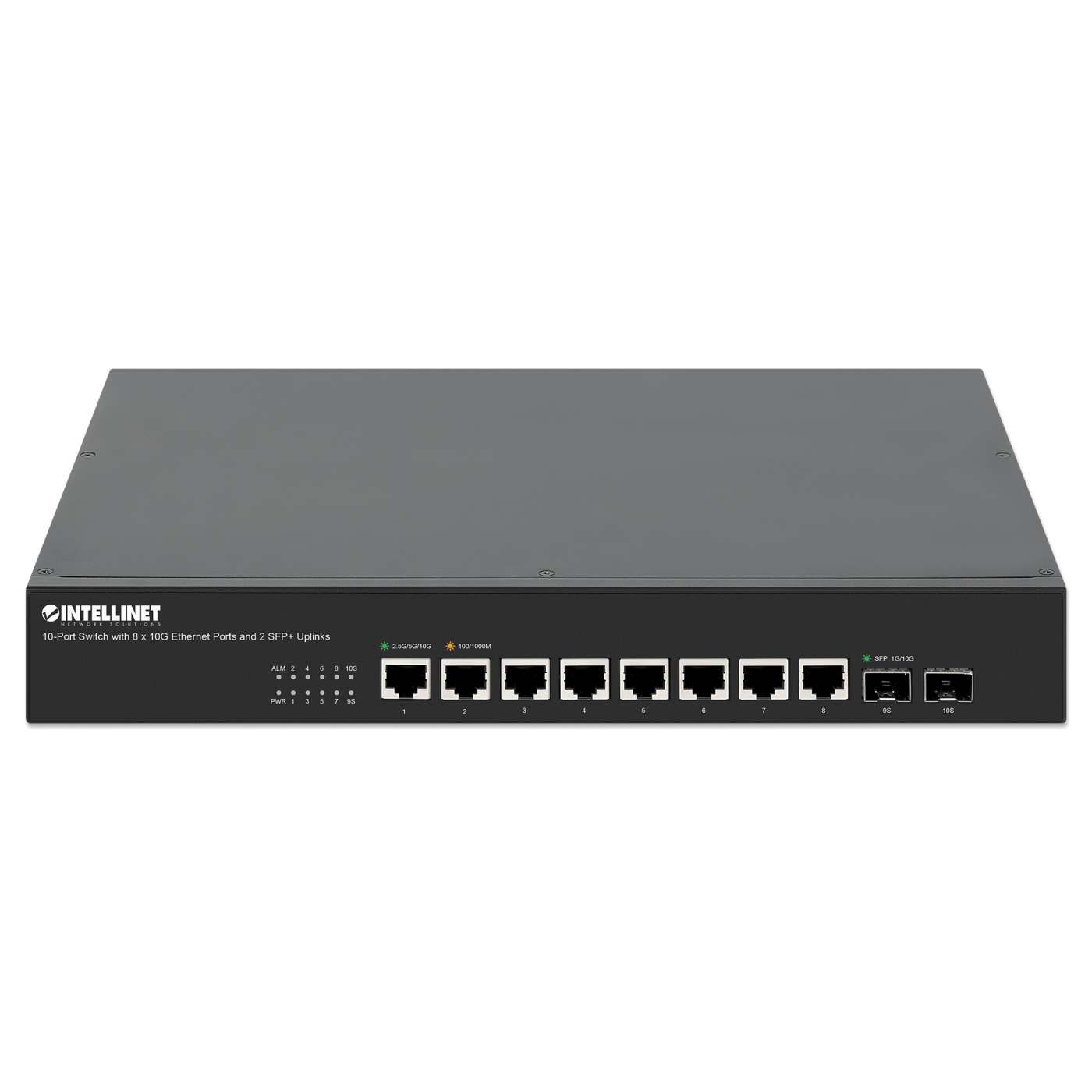 10-Port Switch with 8 x 10G Ethernet Ports and 2 SFP+ Uplinks Image 3