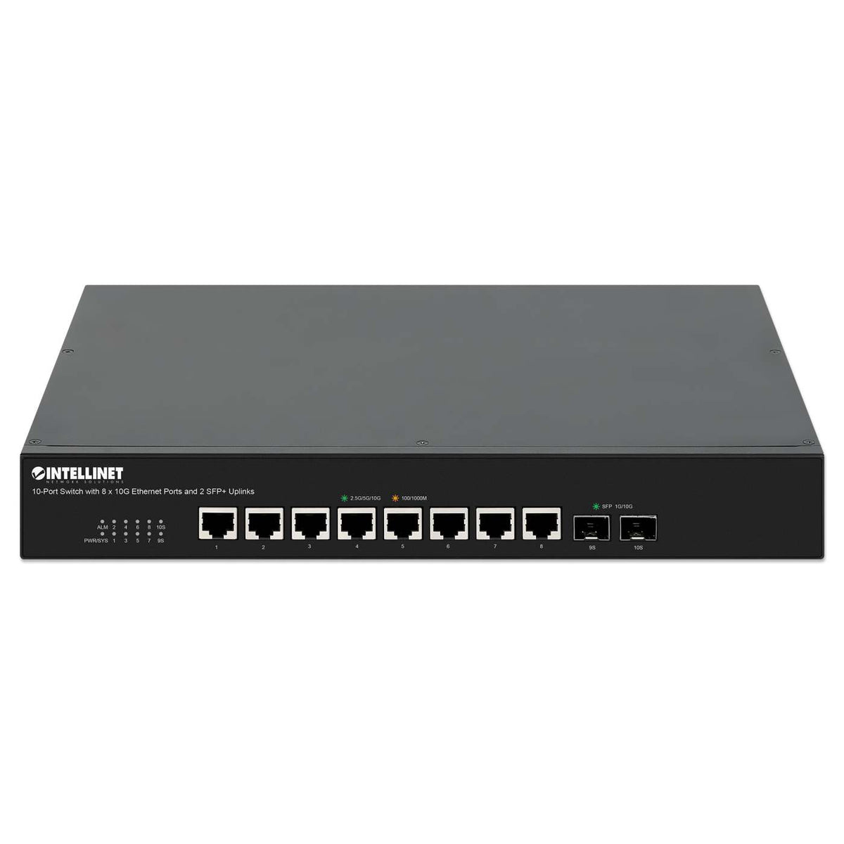 10-Port Switch with 8 x 10G Ethernet Ports and 2 SFP+ Uplinks Image 4