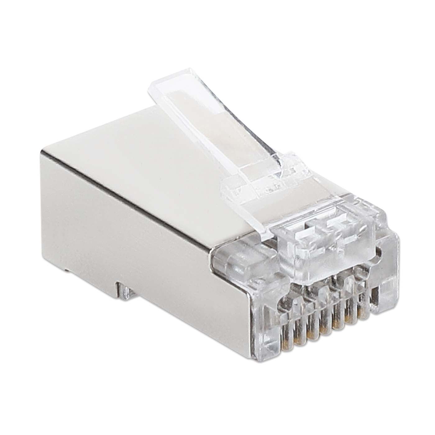 100-Pack FastCrimp Cat6a 10G Shielded RJ45 Modular Plugs