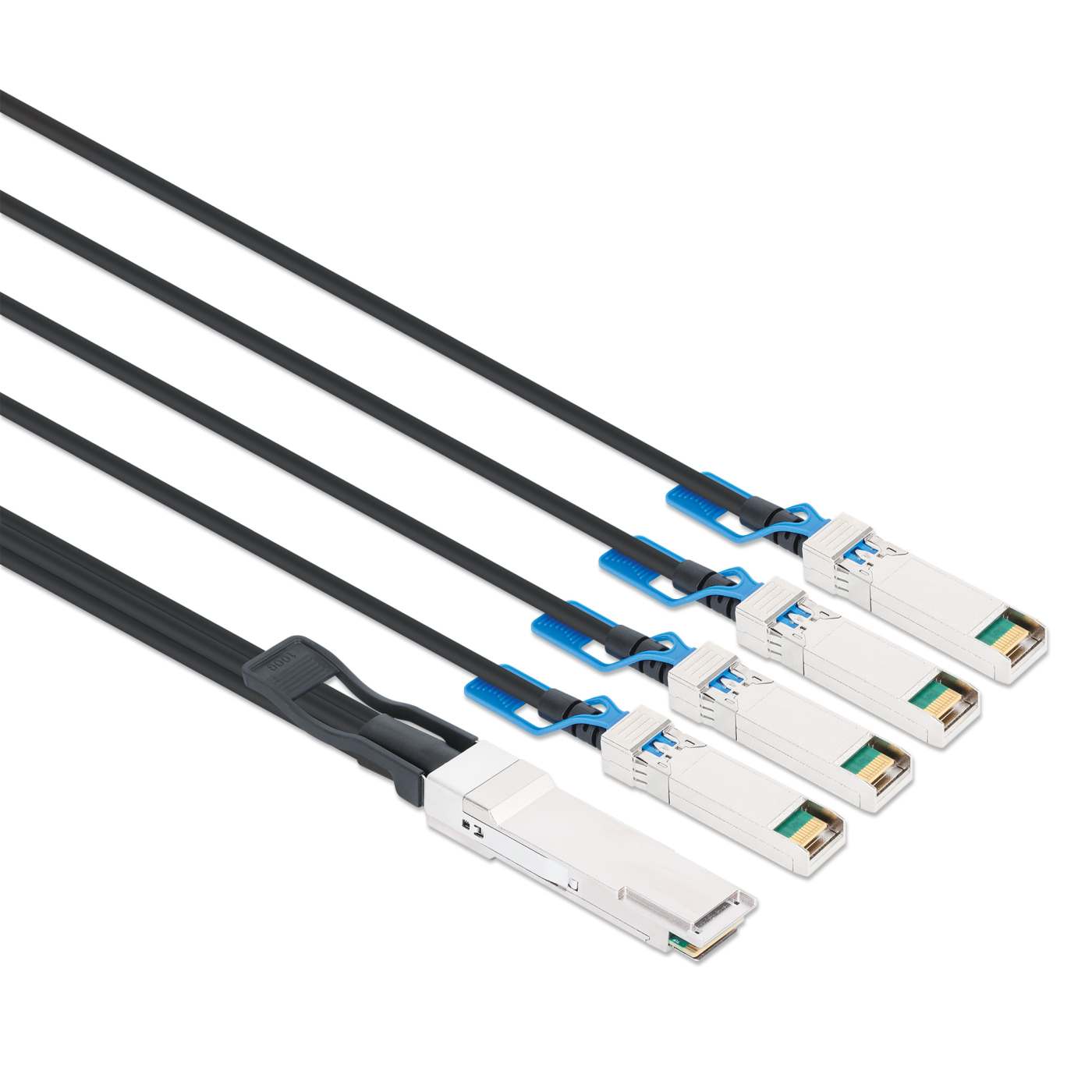 100G QSFP28 to 4 x 25G SFP28 Passive DAC Breakout Cable, 3 ft. Image 2