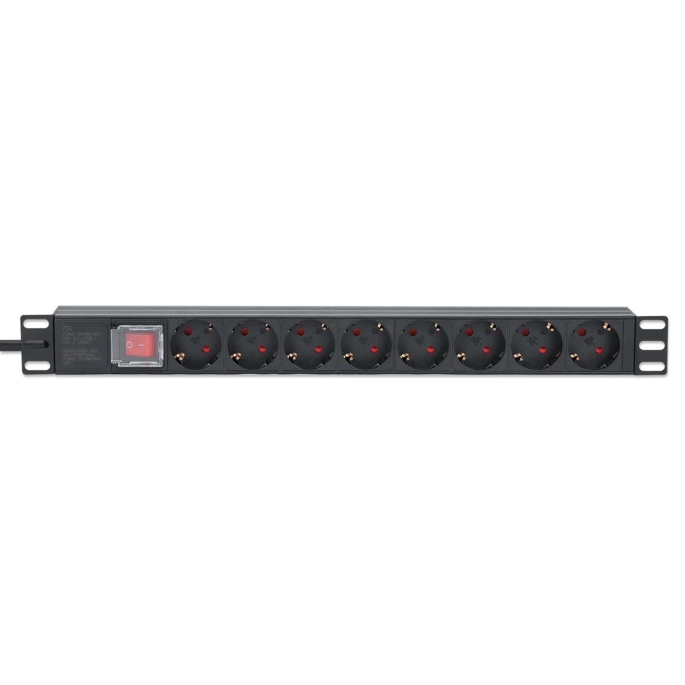 19" 1U Rackmount 8-Output Power Distribution Unit (PDU) Image 4