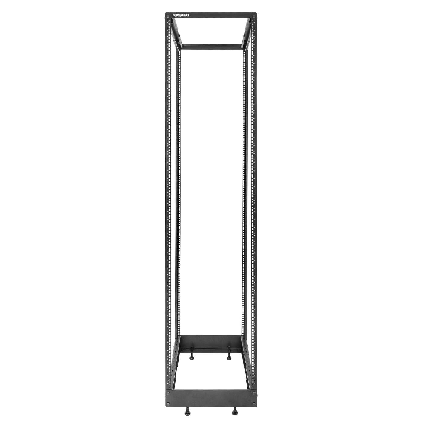 19" 4-Post Open Frame Network Rack, 45U Image 3