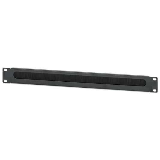 19" Cable Entry Panel, 1U, Black Image 1