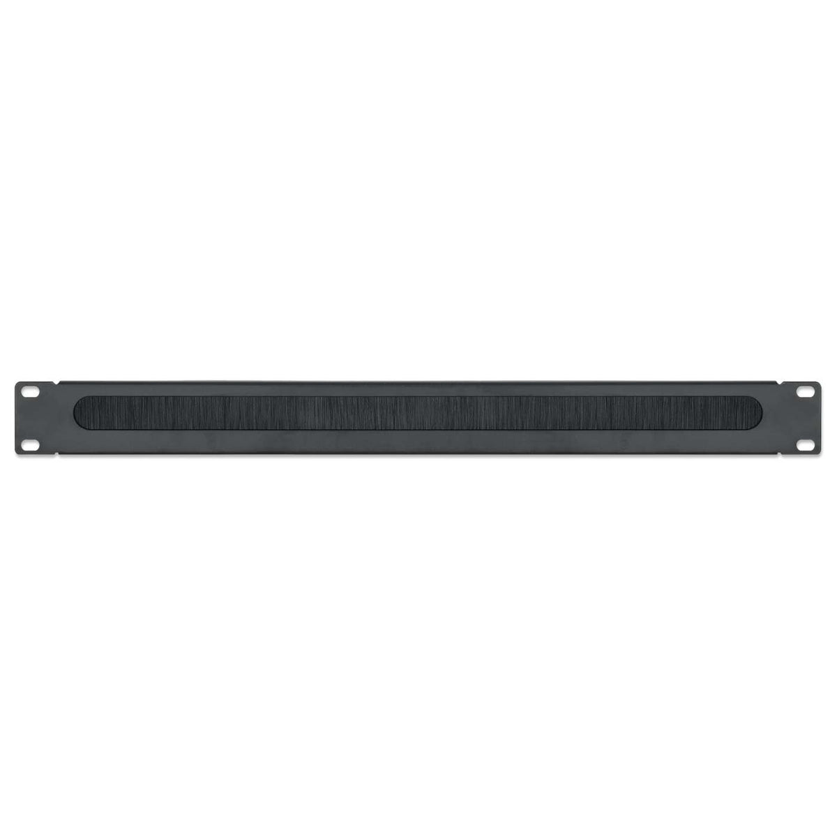 19" Cable Entry Panel, 1U, Black Image 3