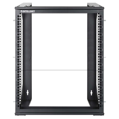19" Wall Mount 2-Post Open Frame Network Rack, 12U Image 3