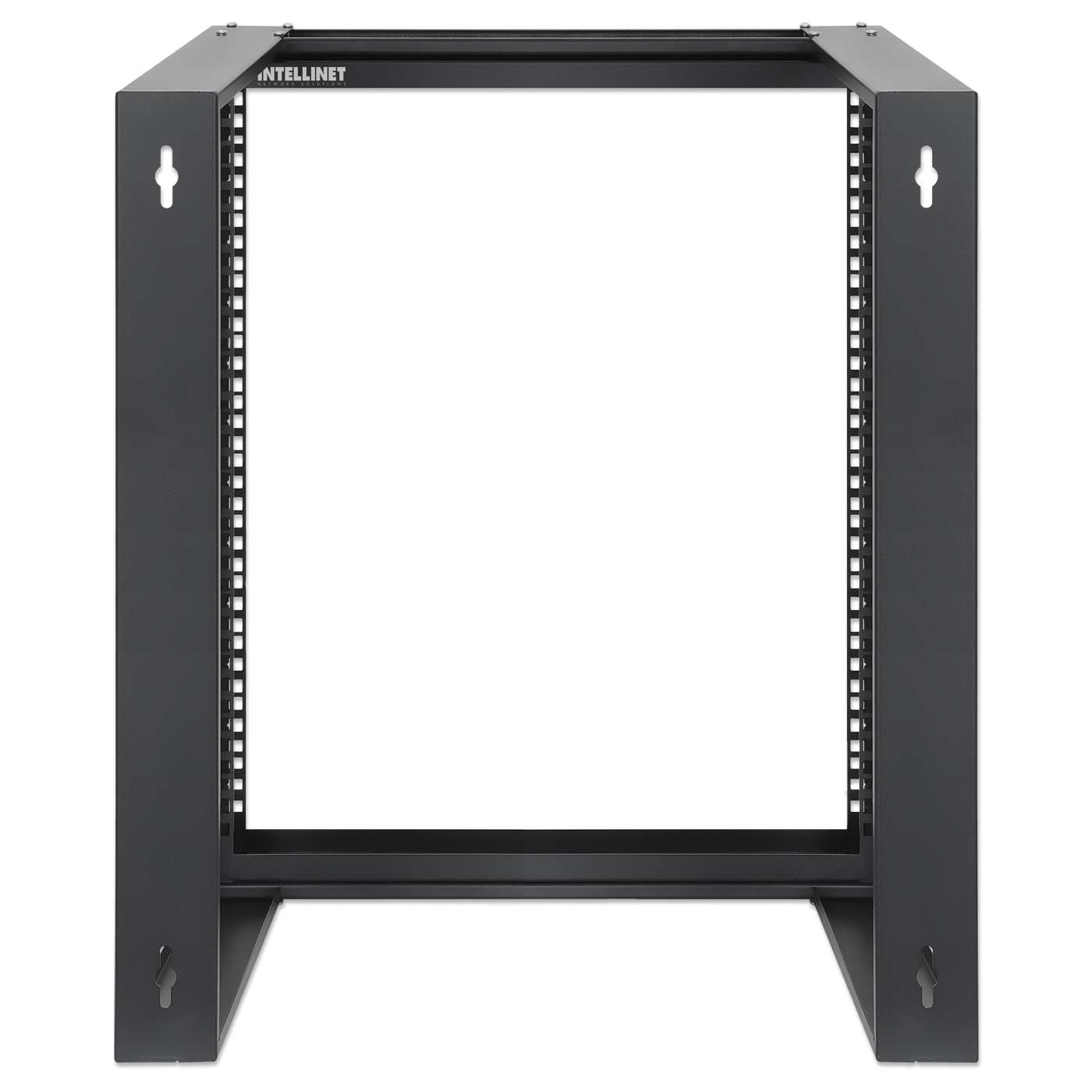 19" Wall Mount 2-Post Open Frame Network Rack, 12U Image 5