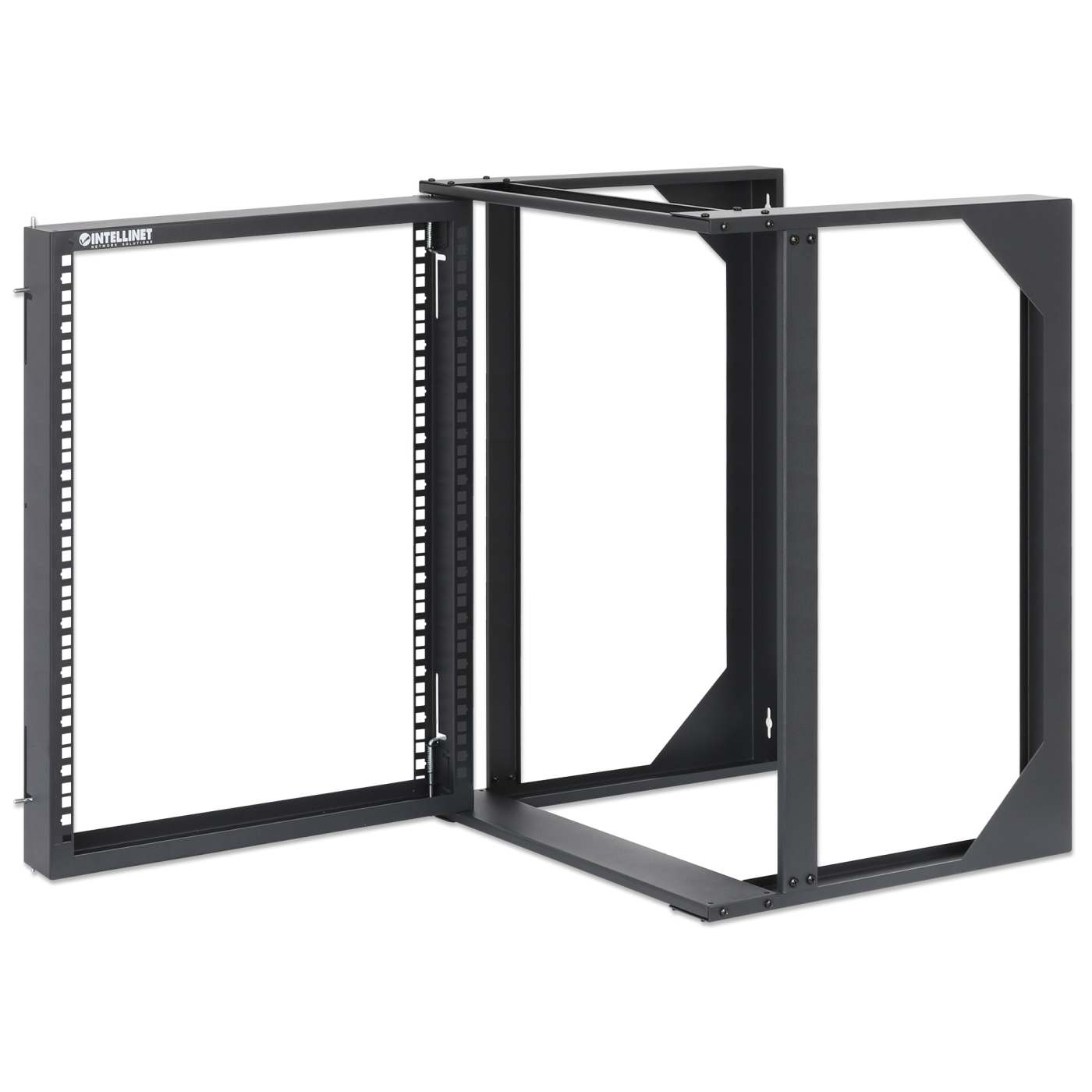 19" Wall Mount 2-Post Open Frame Network Rack, 12U Image 6