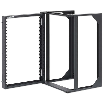 19" Wall Mount 2-Post Open Frame Network Rack, 15U Image 6