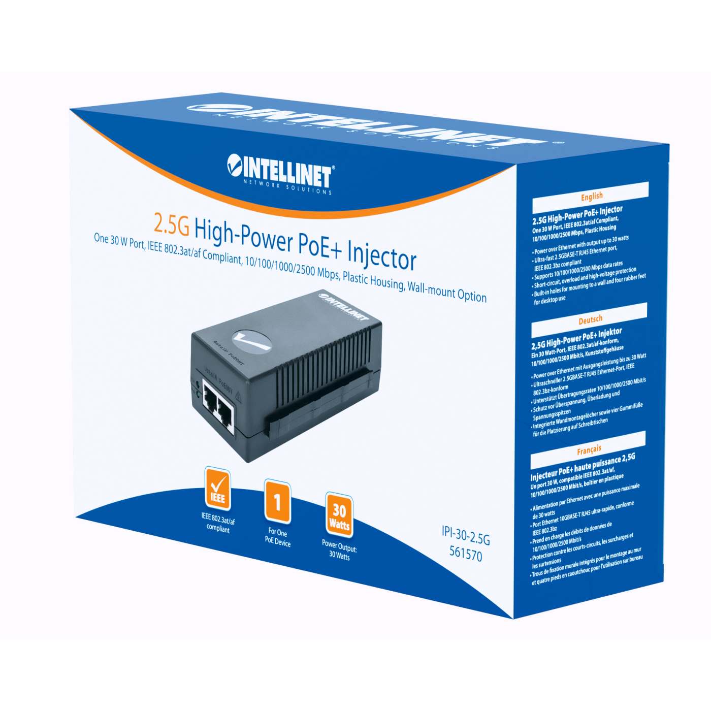PoE Injectors & Extenders at intellinetsolutions.com