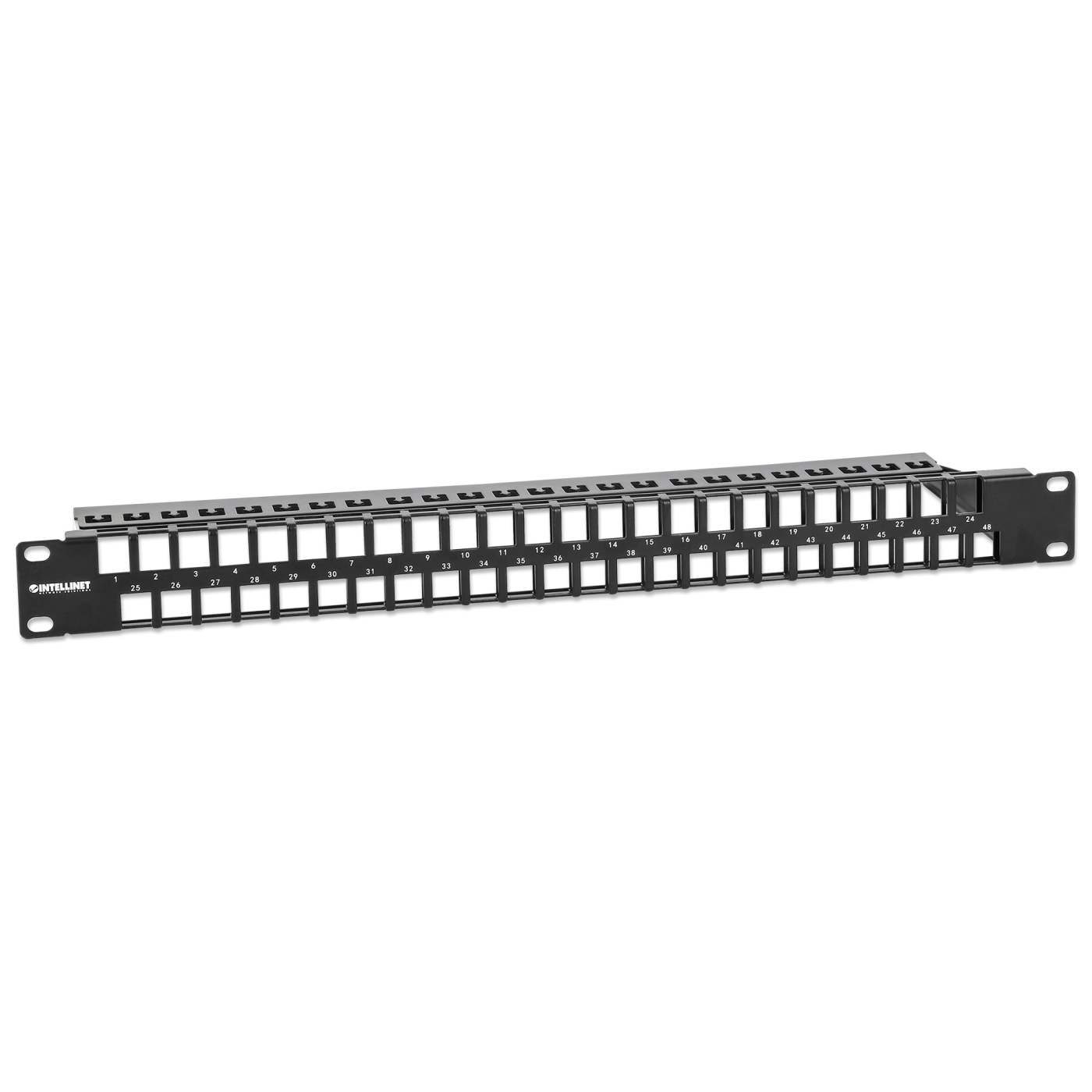 48-Port Unshielded Blank Patch Panel, 1U Image 2