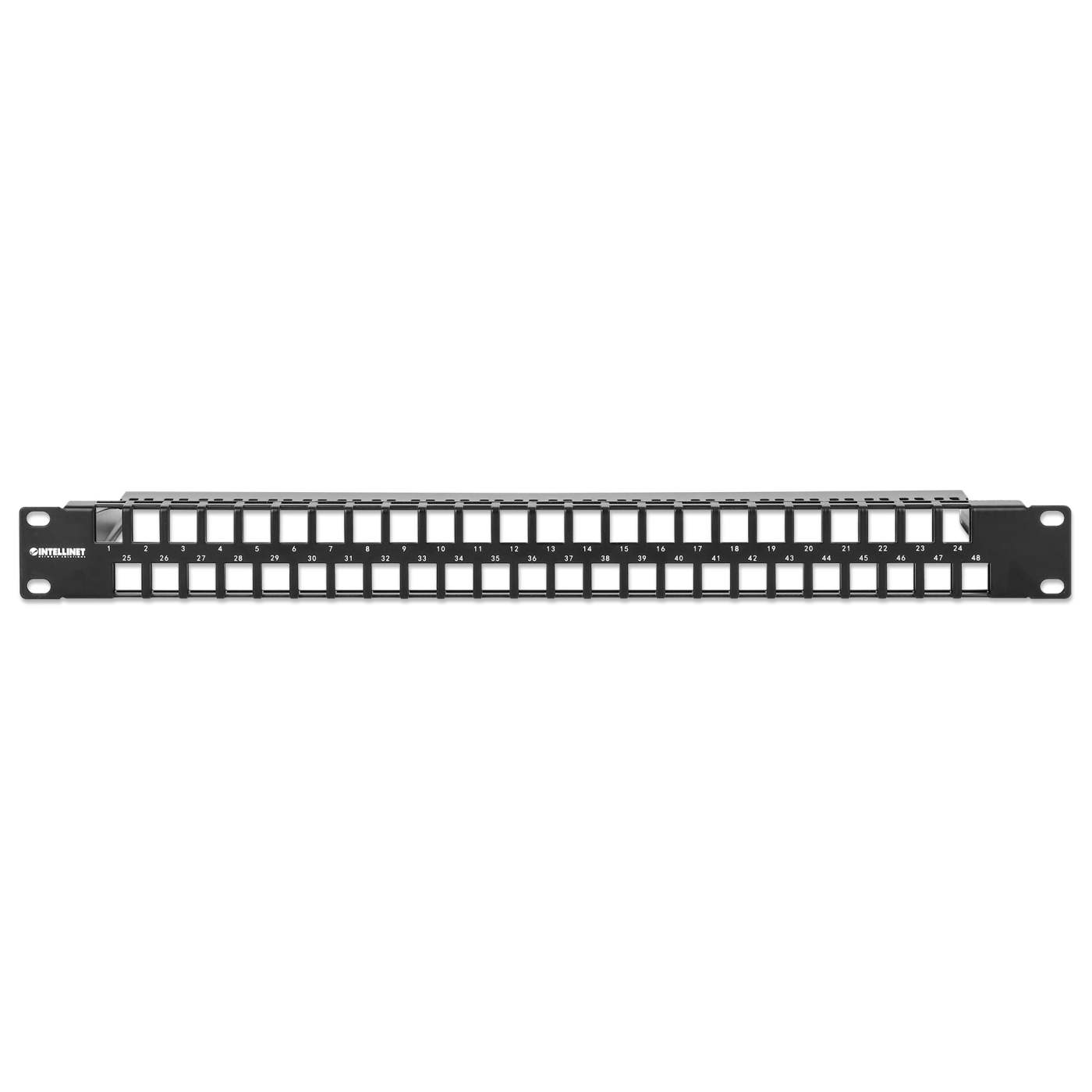 48-Port Unshielded Blank Patch Panel, 1U Image 3