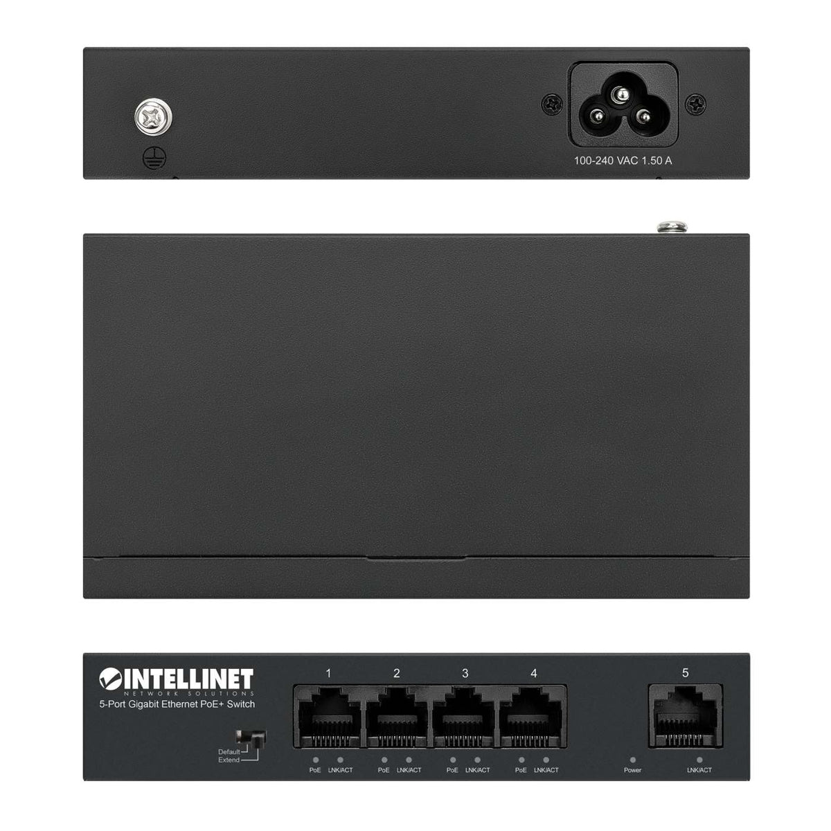 5-Port Gigabit Ethernet PoE+ Switch Image 5