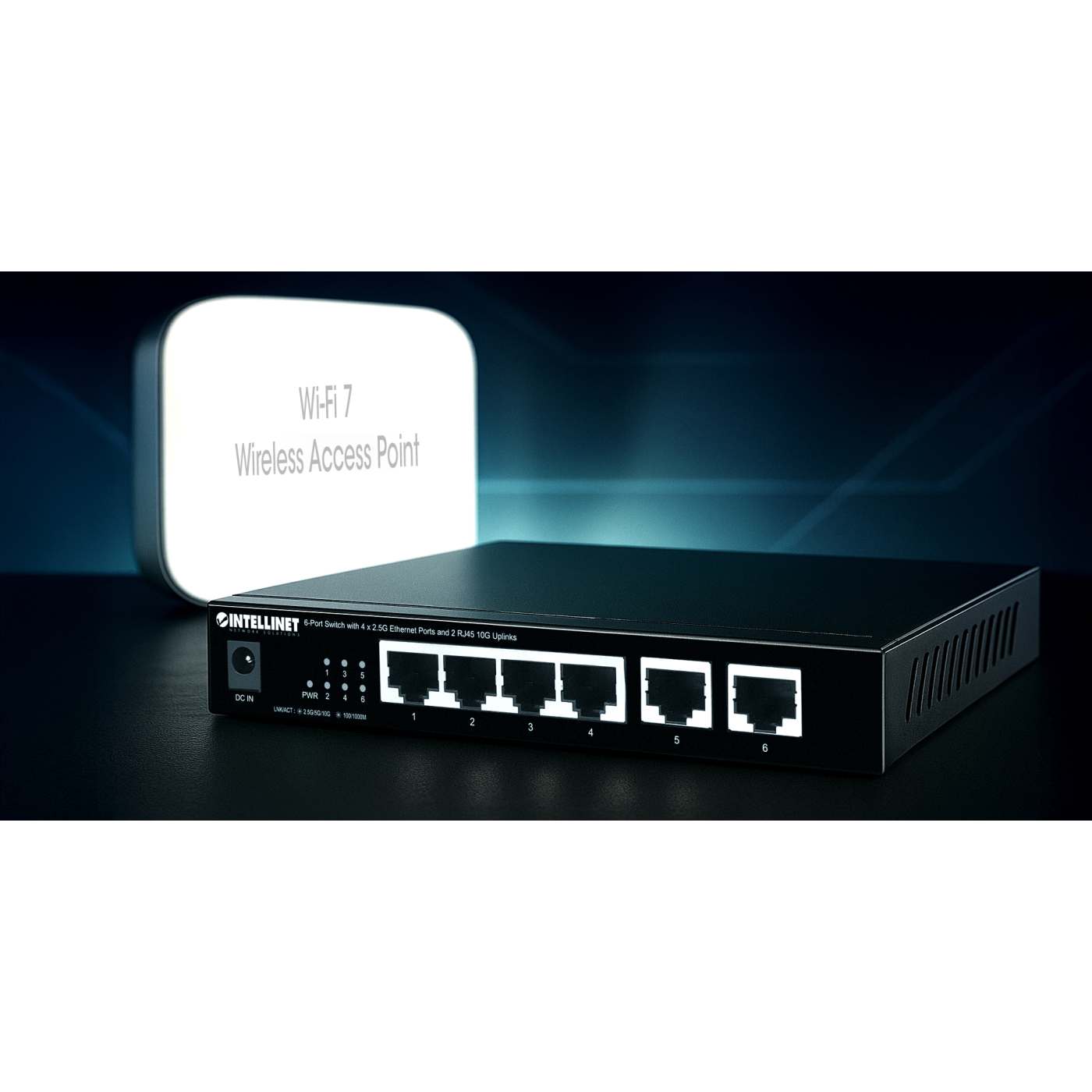 6-Port Switch with 4 x 2.5G Ethernet Ports and 2 RJ45 10G Uplinks Image 8