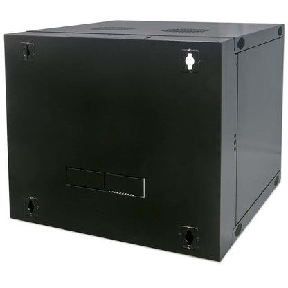 6U 19" Swing Out Wall Mount Network Cabinet, 600 mm (23.6 in.) Depth, Black Image 4