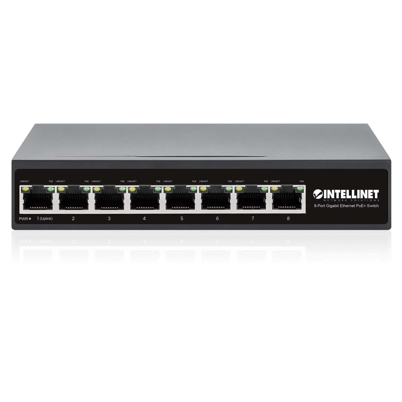 8-Port Gigabit Ethernet PoE+ Switch Image 5