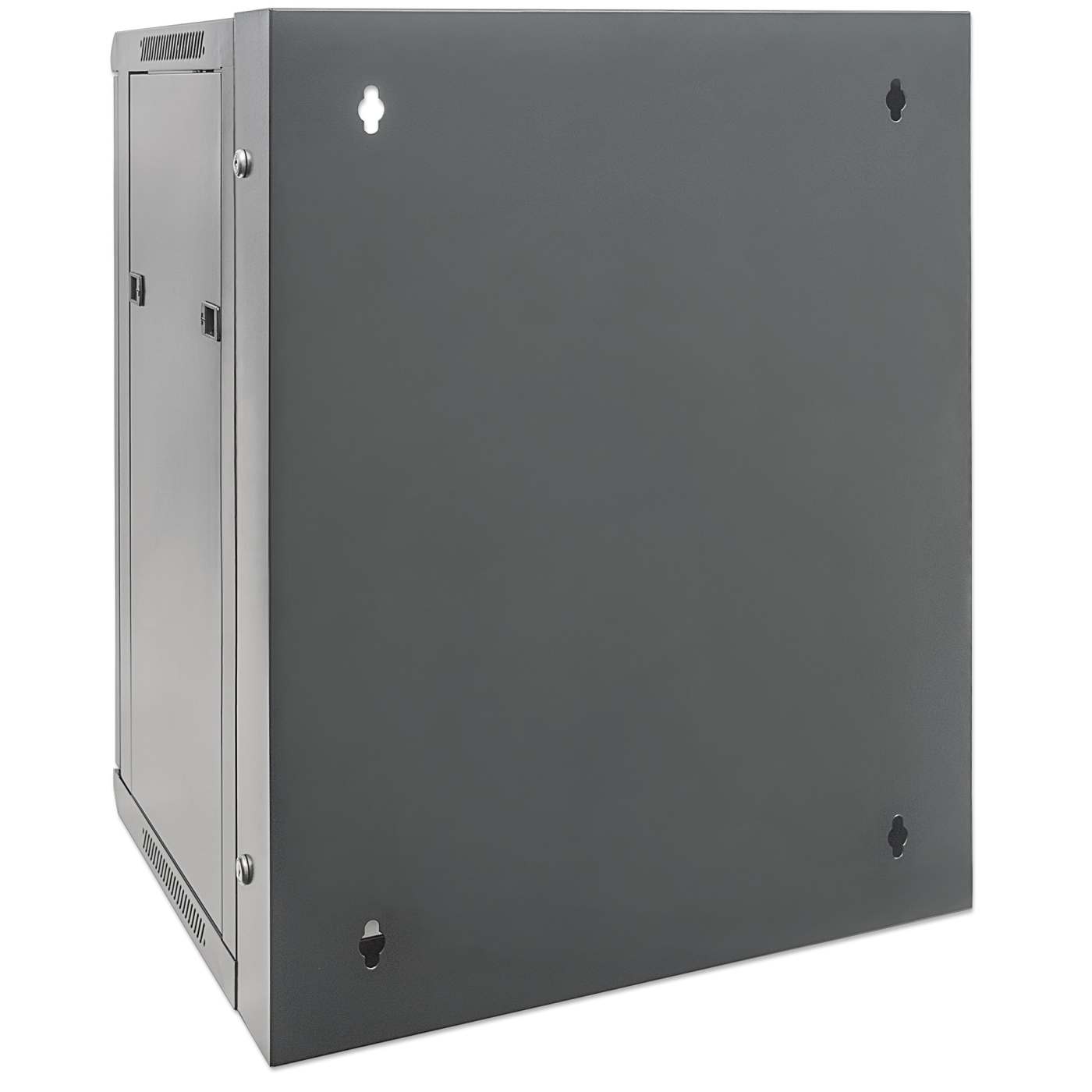 9U 19" Swing Out Wall Mount Network Cabinet, 550 mm (21.7 in.) Depth, Black Image 6
