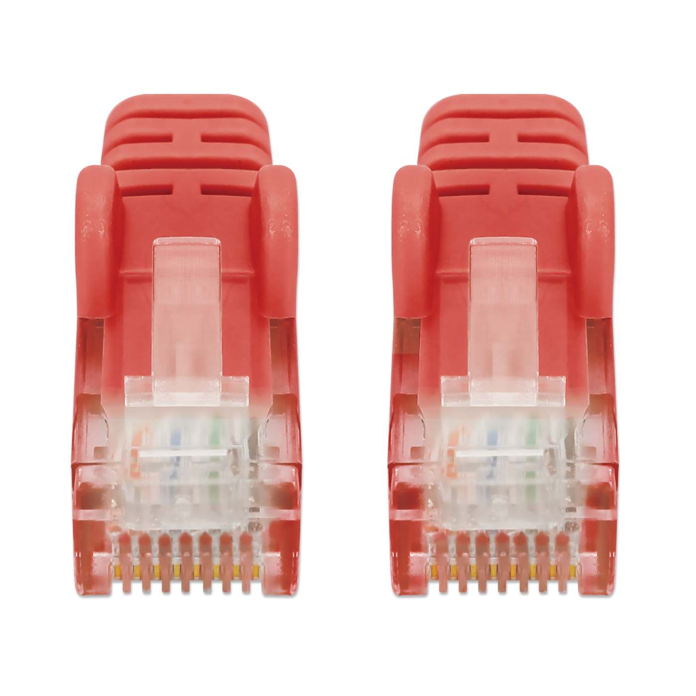 Cat6 U/UTP Slim Network Patch Cable, 0.5 ft., Red Image 3