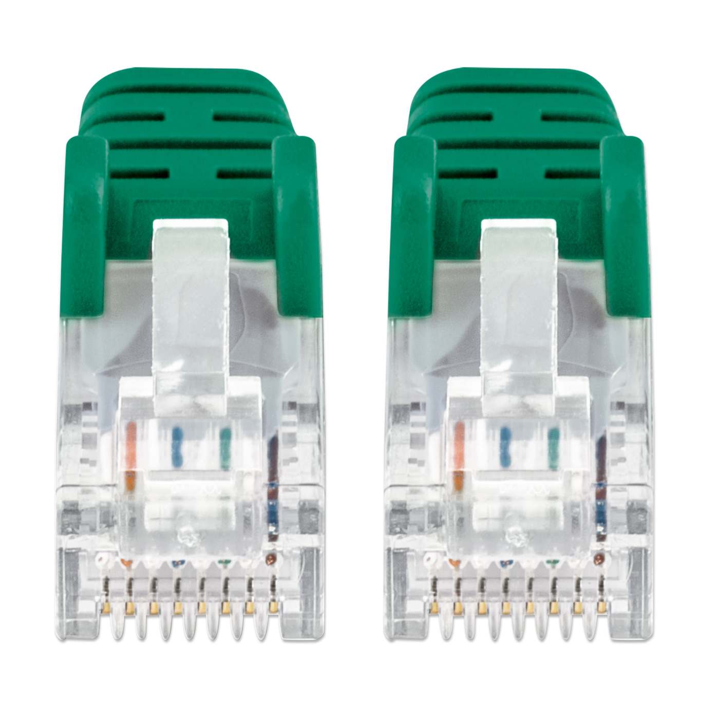 Cat6 U/UTP Slim Network Patch Cable, 1 ft., Green Image 3