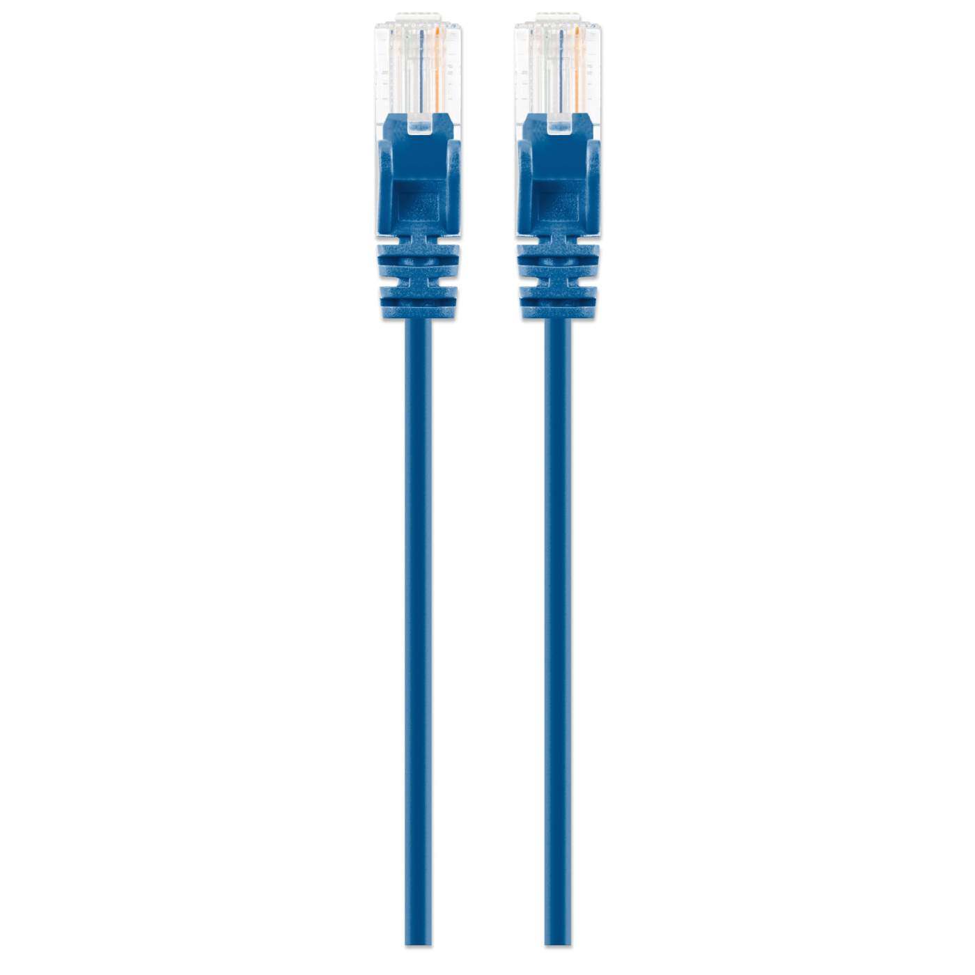 Cat6 U/UTP Slim Network Patch Cable, 25 ft., Blue, 5-Pack Image 7