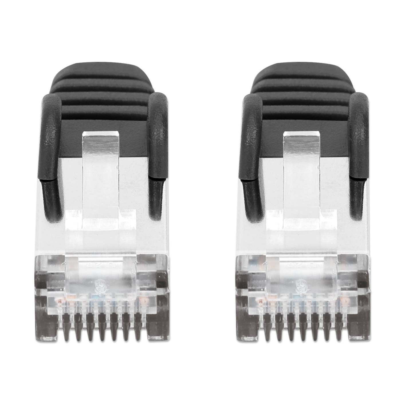 Cat8.1 S/FTP Network Patch Cable, 1 ft., Black Image 3