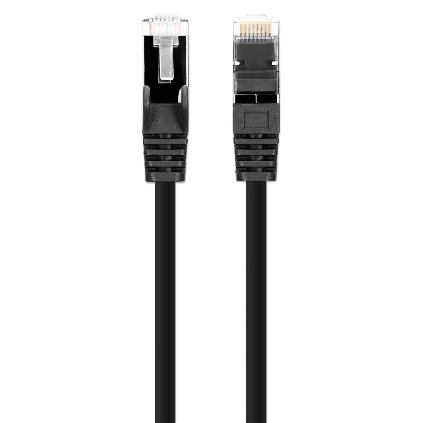 Cat8.1 S/FTP Network Patch Cable, 1 ft., Black Image 4