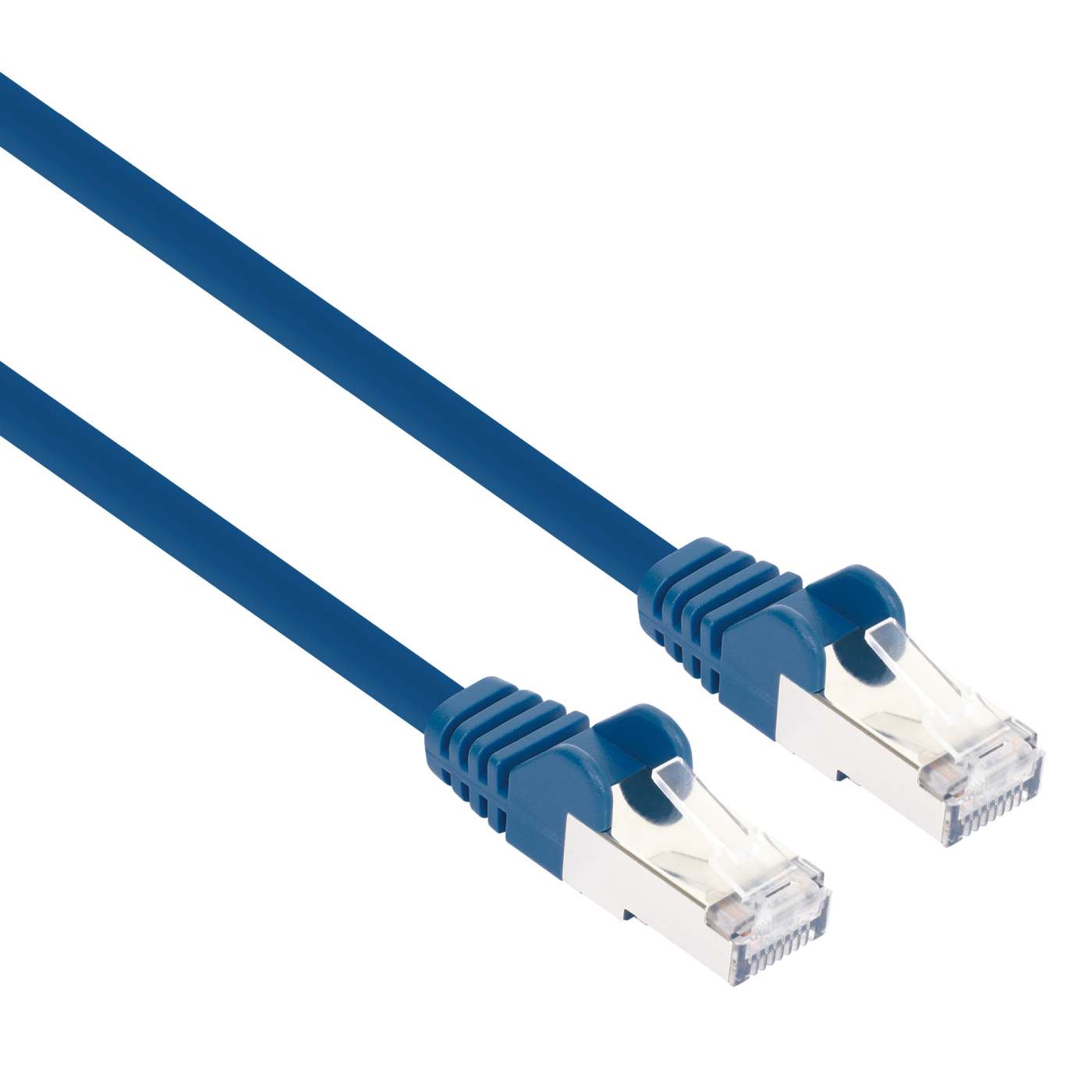 Cat8.1 S/FTP Network Patch Cable, 1 ft., Blue Image 2