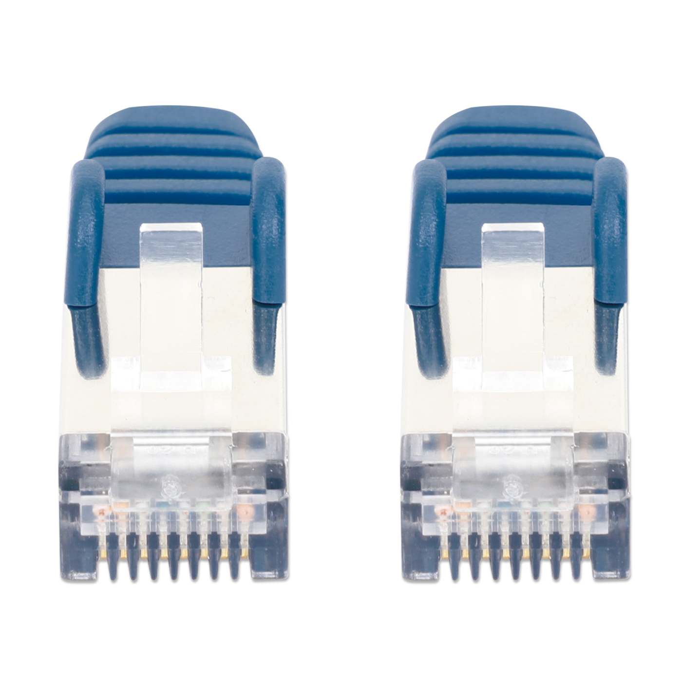 Cat8.1 S/FTP Network Patch Cable, 1 ft., Blue Image 3