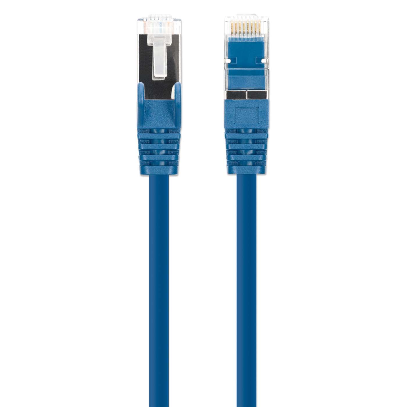 Cat8.1 S/FTP Network Patch Cable, 1 ft., Blue Image 4