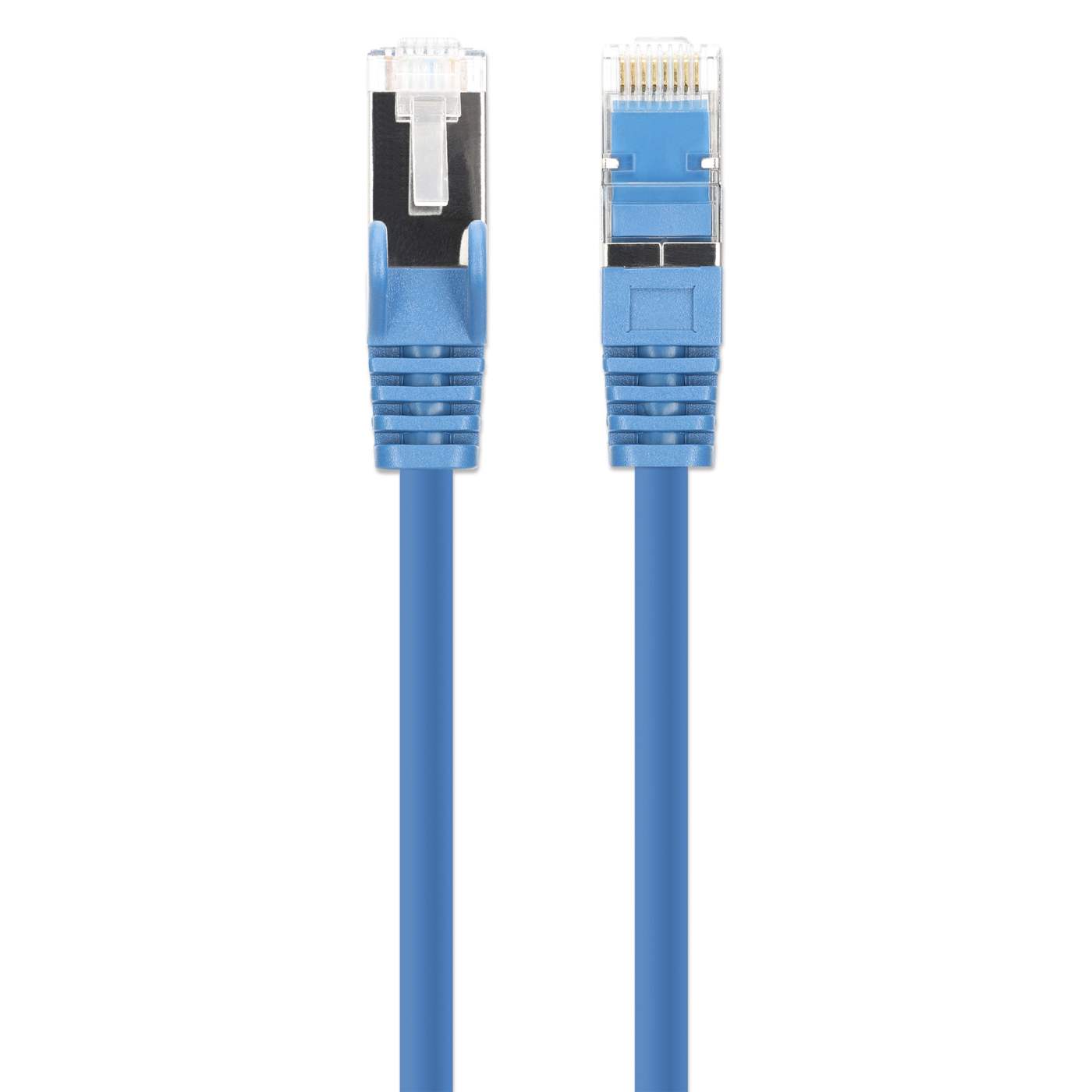 Cat8.1 U/FTP Slim Network Patch Cable, 0.5 ft., Blue, 10-Pack