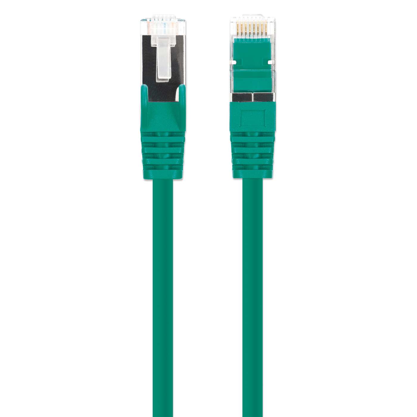 Cat8.1 U/FTP Slim Network Patch Cable, 0.5 ft., Green, 10-Pack Image 4