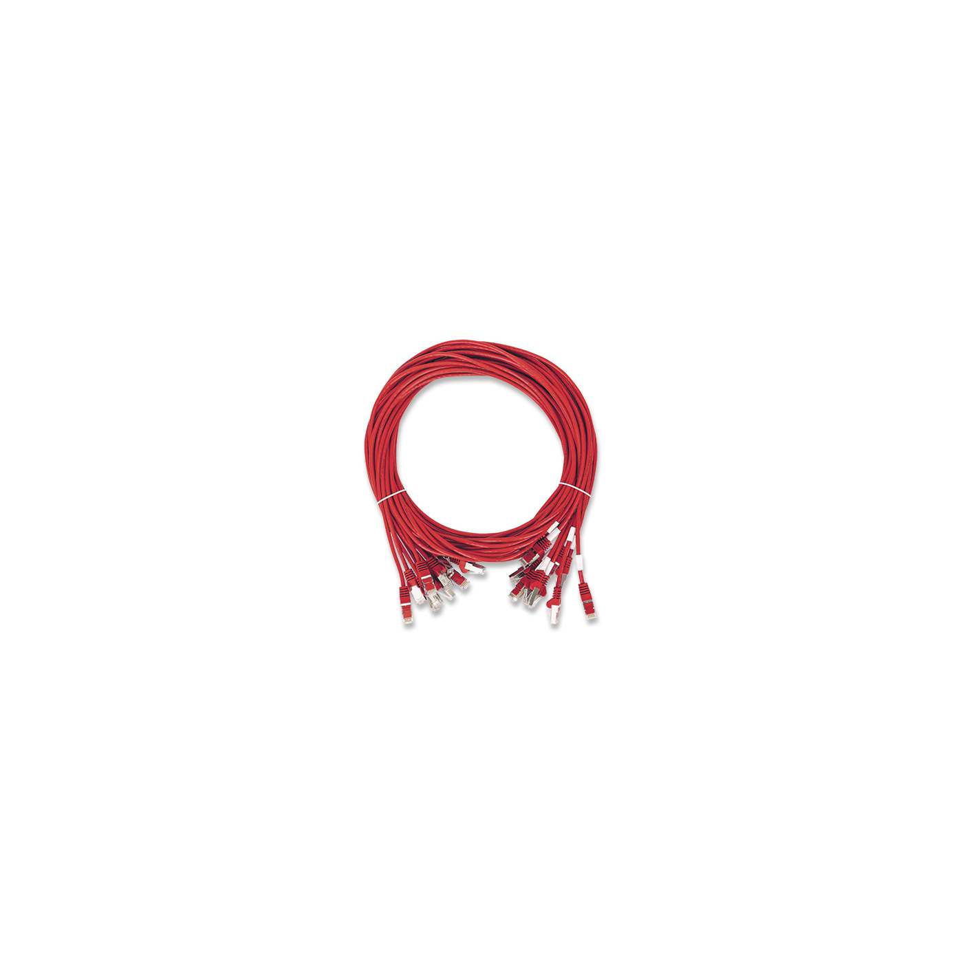 Cat8.1 U/FTP Slim Network Patch Cable, 0.5 ft., Red, 10-Pack Image 7