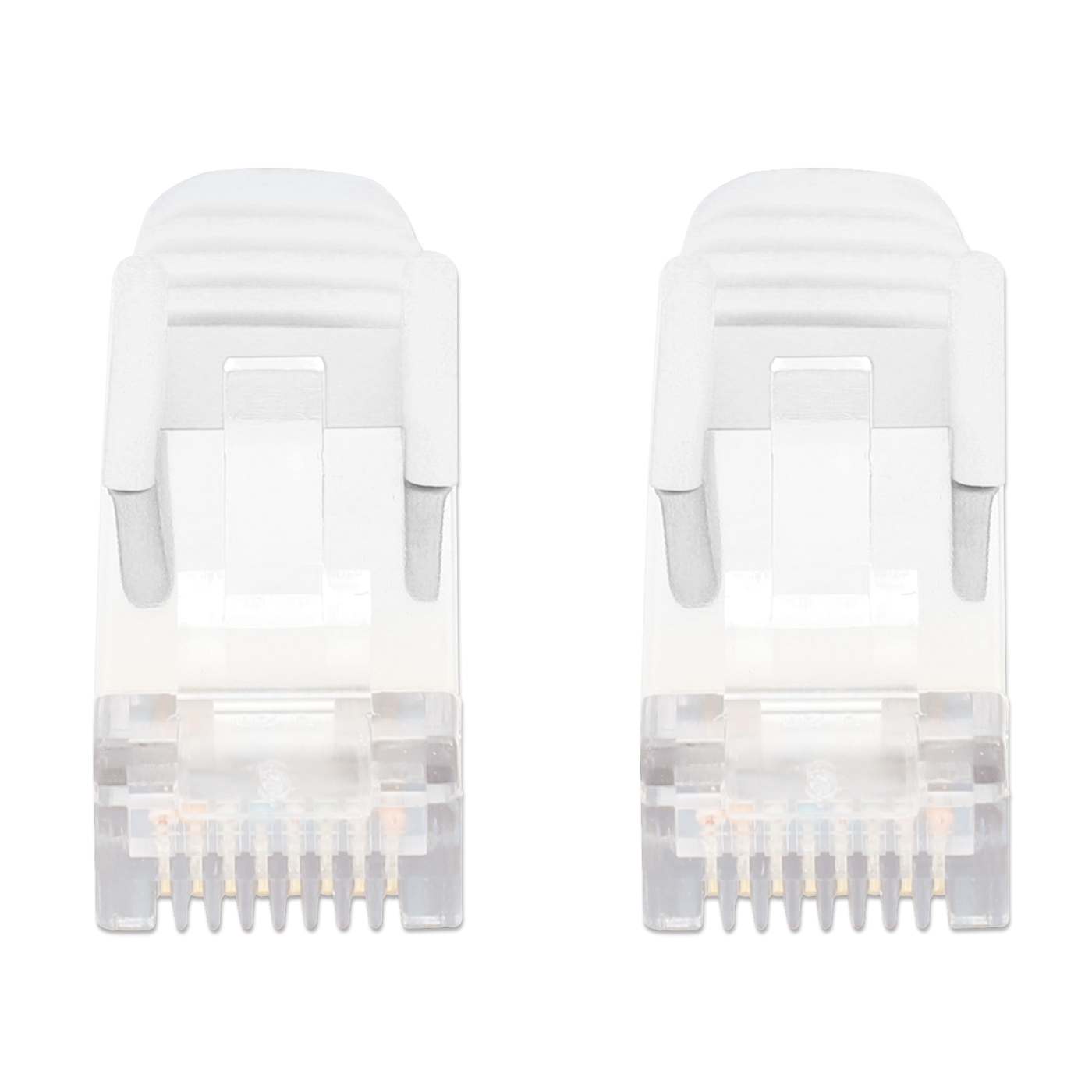 Cat8.1 U/FTP Slim Network Patch Cable, 0.5 ft., White, 10-Pack Image 5