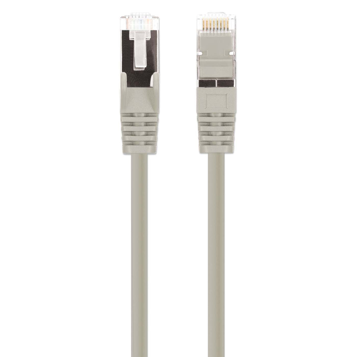 Cat8.1 U/FTP Slim Network Patch Cable, 1.5 ft., Gray, 10-Pack Image 4